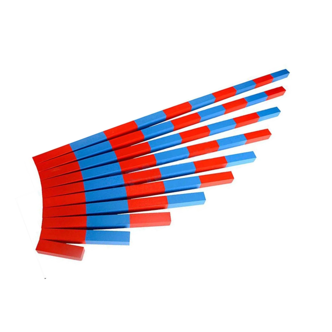 Family Set Numerical Rods Monte Lion