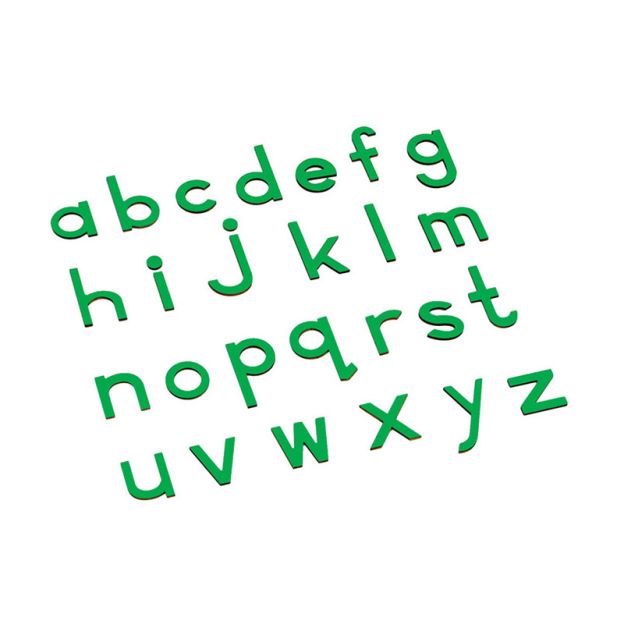 Lowercase Small Movable Alphabet - Green – Monte Lion